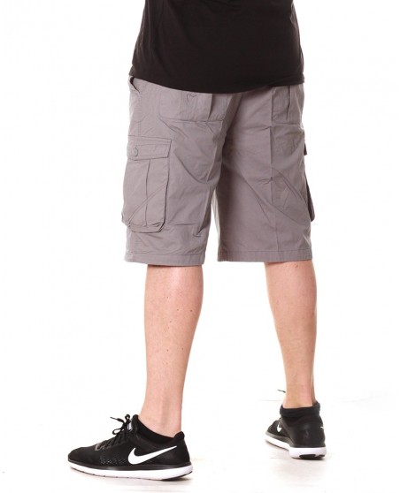Access Washed Cargo Shorts LT Grey