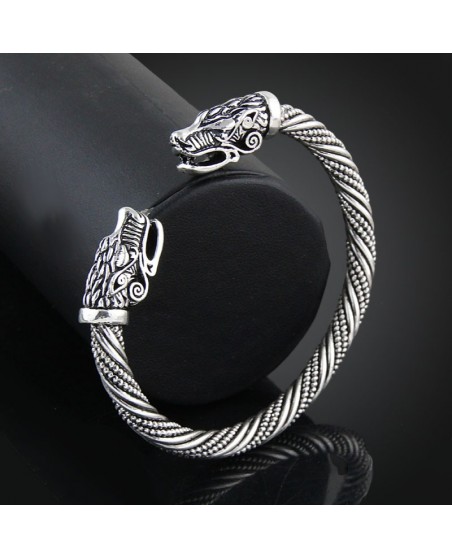 Viking bracelet silver
