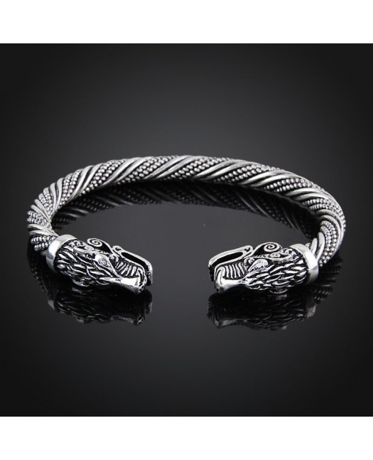 Viking bracelet silver