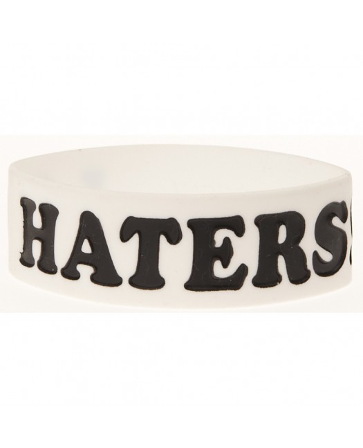 Bracelet - I Love Haters, White