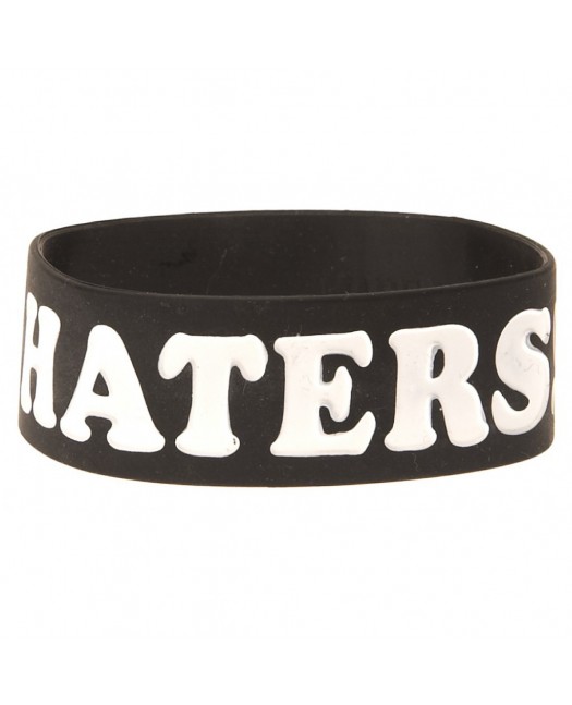 Bracelet - I Love Haters, Black