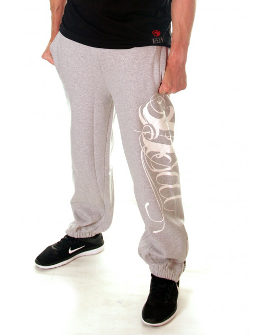 BSAT Art Script Sweatpants Grey