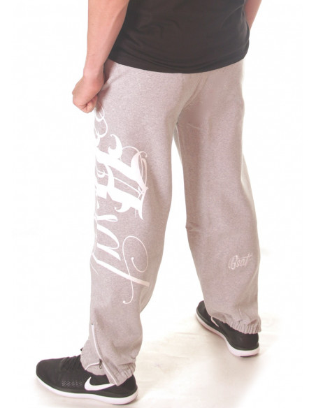 BSAT Art Script Sweatpants Grey
