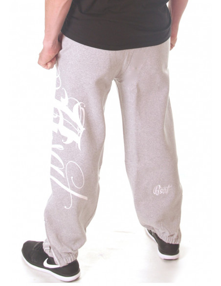 BSAT Art Script Sweatpants Grey