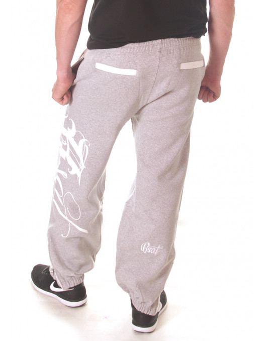 BSAT Art Script Sweatpants Grey