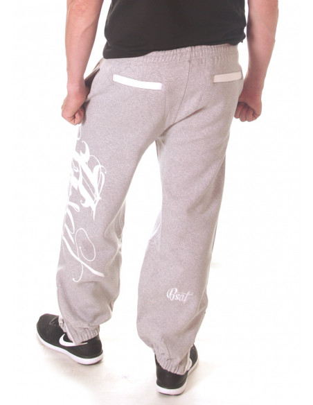 BSAT Art Script Sweatpants Grey