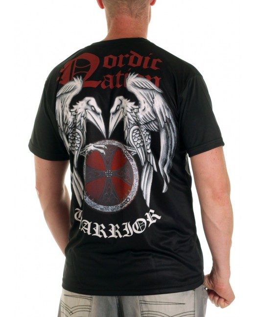 Raven Shield Tee by Nordic Worlds