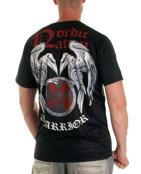 Raven Shield Tee by Nordic Worlds