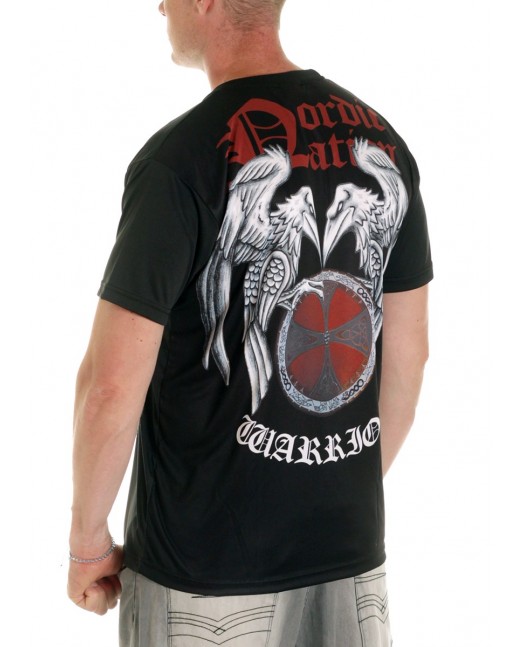 Raven Shield Tee by Nordic Worlds