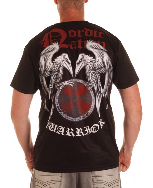 Raven Shield Tee by Nordic Worlds