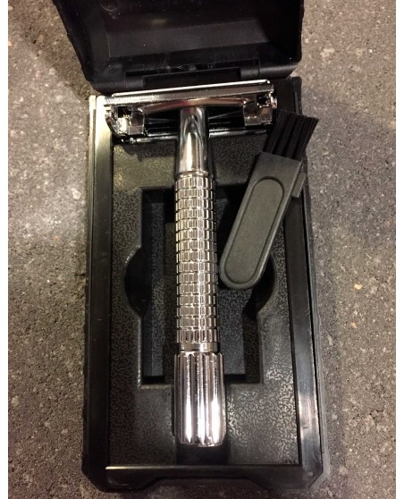 Shaver OldShool DE Safesty Metallic w/10 blades