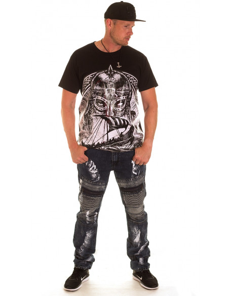 Viking Conqueror  Tee by Nordic Worlds