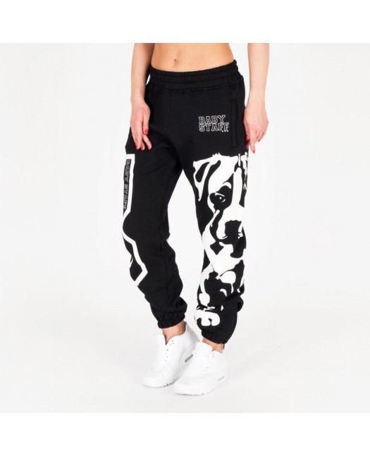 BabyStaff Lady Puppy Sweatpants Black