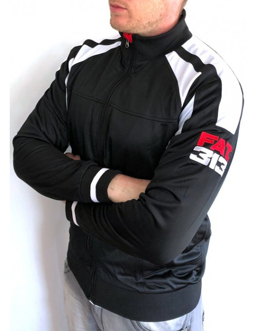 FAT313 Master TrackJacket BlackNWhite