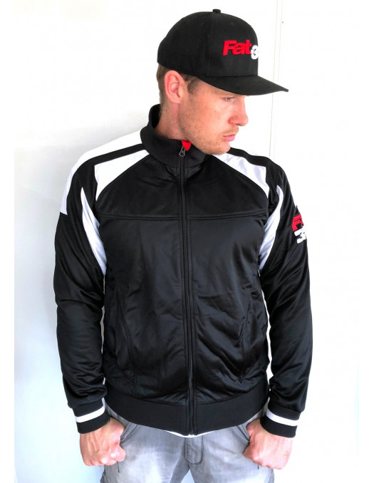 FAT313 Master TrackJacket BlackNWhite