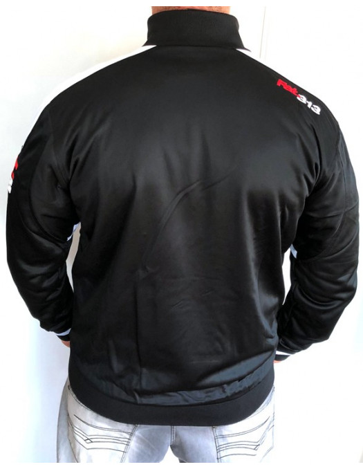 FAT313 Master TrackJacket BlackNWhite