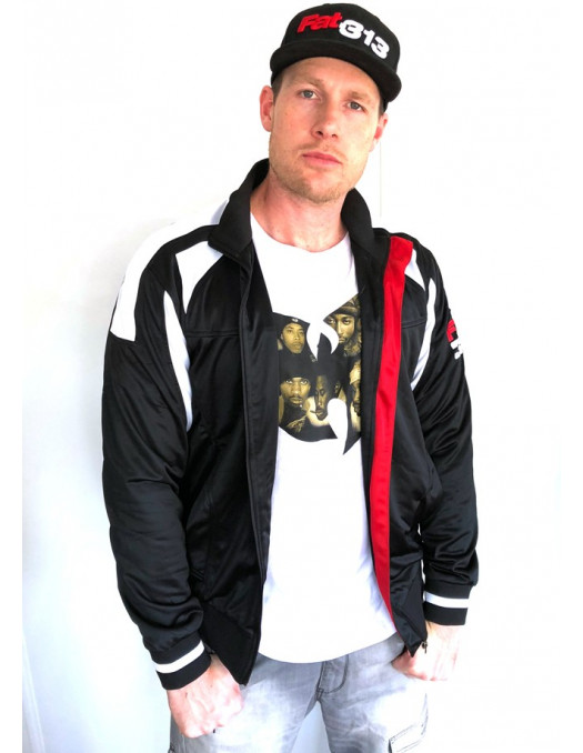 FAT313 Master TrackJacket BlackNWhite