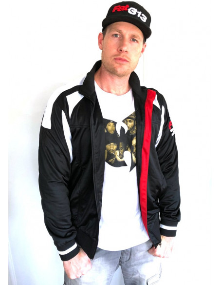 FAT313 Master TrackJacket BlackNWhite