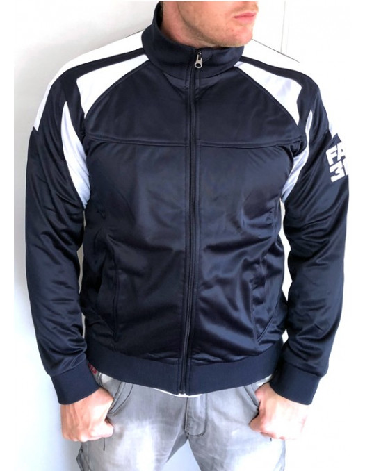 FAT313 Master TrackJacket NavyNWhite