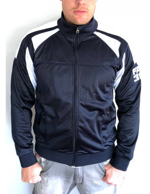 FAT313 Master TrackJacket NavyNWhite