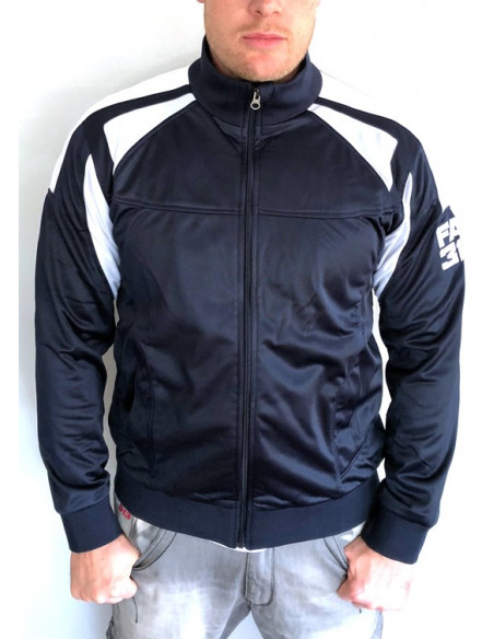FAT313 Master TrackJacket NavyNWhite