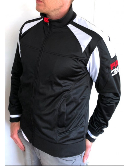 FAT313 Master TrackJacket Legend BlackNWhite