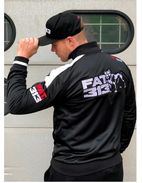 FAT313 Master TrackJacket Legend BlackNWhite