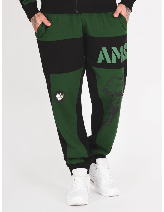 Amstaff Dados Sweatpants GreenNBlack