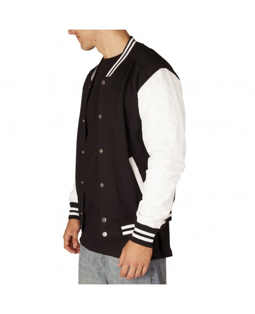 Townz CollegeLine Jakke black - white