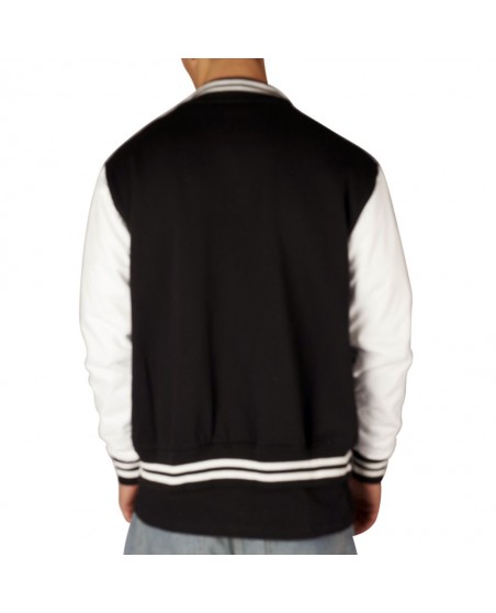 Townz CollegeLine Jakke black - white