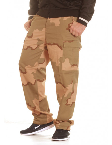 TechWear Camo Cargo Pants Desert