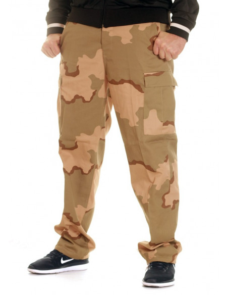 TechWear Camo Cargo Pants Desert