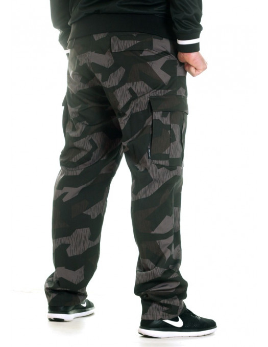TechWear Camo Cargo Pants Night