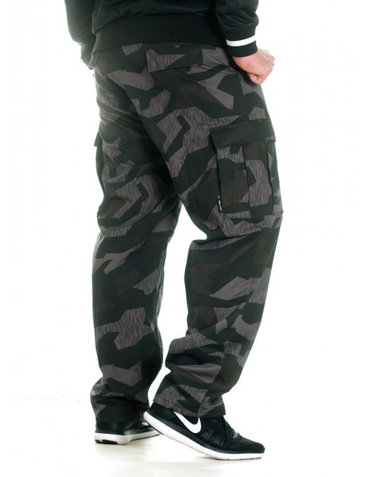 TechWear Camo Cargo Pants Night