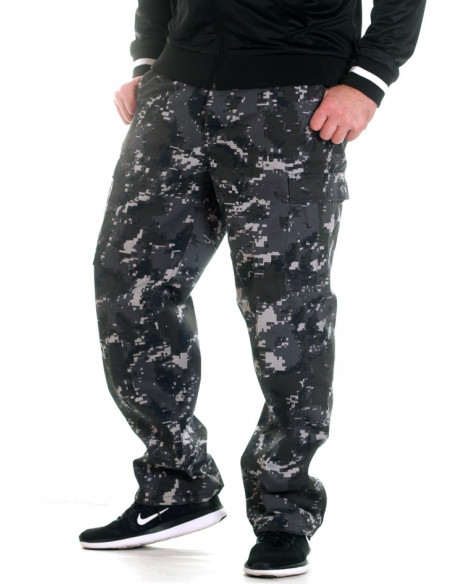 TechWear Camo Cargo Pants Digital