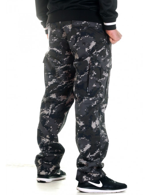 TechWear Camo Cargo Pants Digital