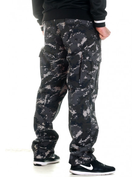 TechWear Camo Cargo Pants Digital