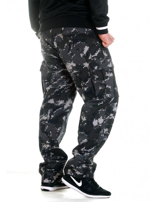 TechWear Camo Cargo Pants Digital