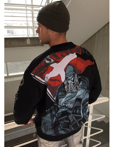 Nordic Worlds Warrior Holger Danish CrewNeck