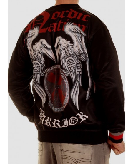 Nordic Worlds Raven Shield CrewNeck