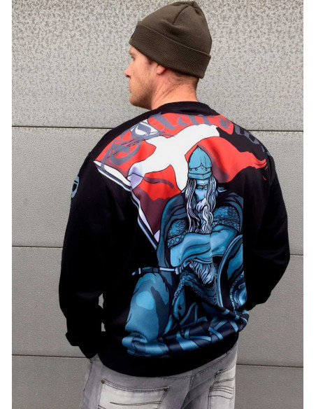 Nordic Worlds Warrior Holger Danish CrewNeck