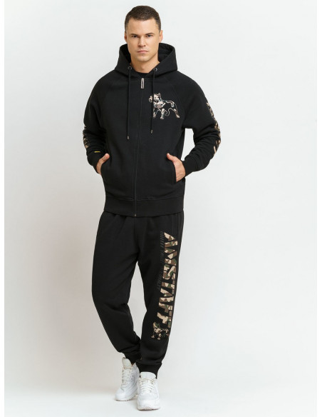 Amstaff Camo Logo Sweatpants Black