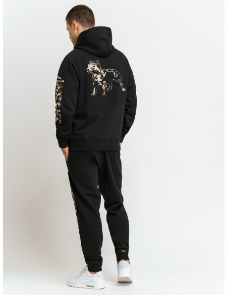 Amstaff Camo Logo Sweatpants Black