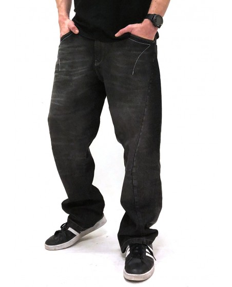 FAT313 Renew Legend Jeans Raw Black Washed