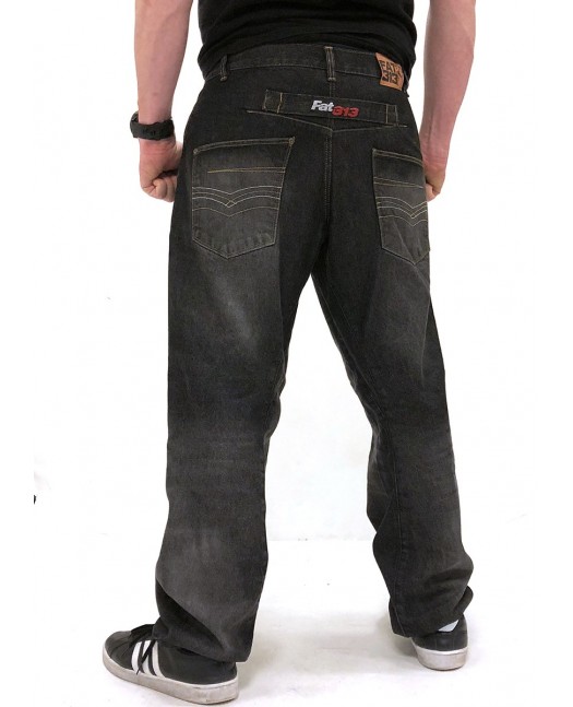 FAT313 Renew Legend Jeans Raw Black...