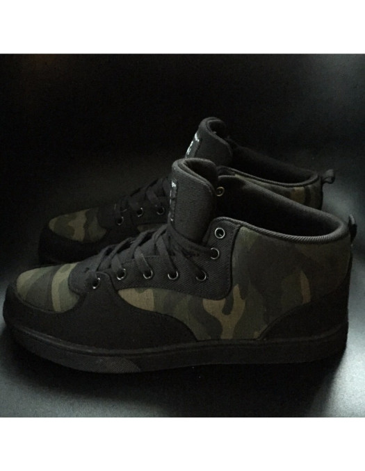 Canvas Shoes BlackNCamo by Pitbos