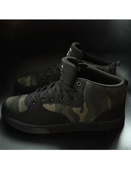 Canvas Shoes BlackNCamo by Pitbos