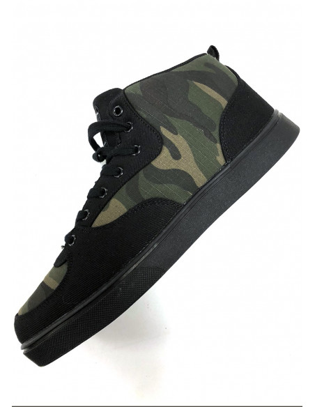 Canvas Shoes BlackNCamo by Pitbos