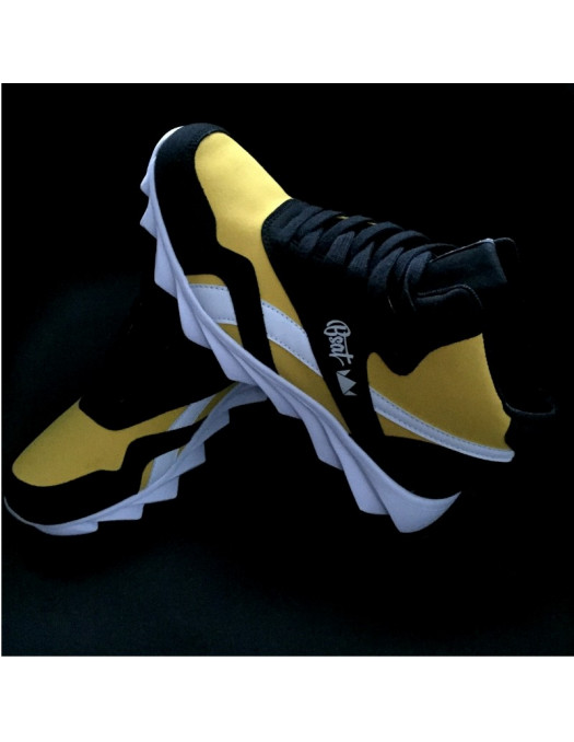 Race Shoes Black/Yellow/White by BSAT