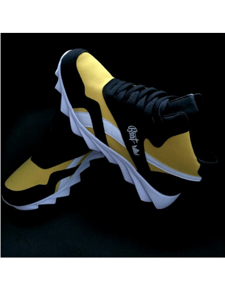 Race Shoes Black/Yellow/White by BSAT